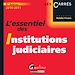 Téléchargez le livre numérique:  L'essentiel des Institutions judiciaires - 5e édition