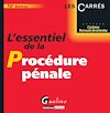 Télécharger l'ebook L'essentiel de la proc�dure p�nale - 10e �dition