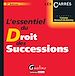 Téléchargez le livre numérique:  L'essentiel du Droit des successions - 5e édition