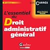 Télécharger l'ebook L'essentiel du Droit administratif g�n�ral - 8e �dition