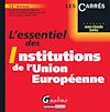 Télécharger l'ebook L'essentiel des institutions de l'Union europ�enne - 12e �dition
