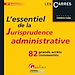 Téléchargez le livre numérique:  L'essentiel de la Jurisprudence administrative - 2e édition