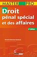 Téléchargez le livre numérique:  Master Pro. Droit pénal spécial des affaires - 2e édition