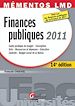 Téléchargez le livre numérique:  Mémentos LMD. Finances publiques 2011 - 14e édition