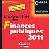 Télécharger le livre :  L'Essentiel des Finances publiques 2011 - 12e édition