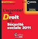 Téléchargez le livre numérique:  L'Essentiel du Droit de la sécurité sociale 2011 - 10e édition