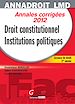Téléchargez le livre numérique:  AnnaDroit LMD - Droit constitutionnel et Institutions Politiques 2012 - 1re année
