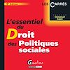 Télécharger le livre :  L'essentiel du droit des politiques sociales - 6e édition