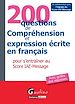 Téléchargez le livre numérique:  200 questions de compréhension et expression écrite en français