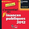 Télécharger le livre :  L'essentiel des finances publiques 2012 - 13e édition
