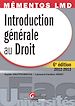 Téléchargez le livre numérique:  Introduction générale au droit 2012-2013 - 6e édition