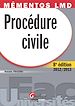 Téléchargez le livre numérique:  Procédure civile 2012-2013 - 8e édition