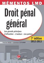 Télécharger cet ebook : Droit pénal général - 2012-2013 - 7e édition