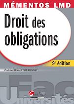 Téléchargez le livre :  Droit des obligations - 9e édition