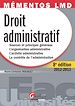 Téléchargez le livre numérique:  Droit administratif 2012-2013 - 8e édition