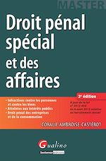 Télécharger cet ebook : Droit pénal spécial et des affaires - 3e édition