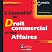 Téléchargez le livre numérique:  L'essentiel du droit commercial et des affaires 2012-2013 - 4e édition