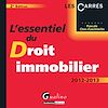 Télécharger le livre :  L'essentiel du droit immobilier 2012-2013 - 2e édition