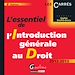 Téléchargez le livre numérique:  L'essentiel de l'introduction générale au droit 2012-2013 - 8e édition
