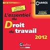 Télécharger le livre :  L'essentiel du droit du travail 2012 - 12e édition
