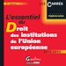 Téléchargez le livre numérique:  L'essentiel du droit des institutions de l'Union européenne 2012-2013 - 3e édition