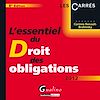 Télécharger le livre :  L'essentiel du droit des obligations 2012 - 8e édition