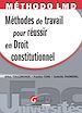 Téléchargez le livre numérique:  Méthodes de travail pour réussir en droit constitutionnel