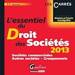 Télécharger cet ebook : L'essentiel du droit des sociétés 2013 - Sociétés commerciales - Autres sociétés - Groupements - 11e édition