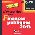 Télécharger cet ebook : L'essentiel des finances publiques 2013 - 14e édition