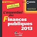 Téléchargez le livre numérique:  L'essentiel des finances publiques 2013 - 14e édition
