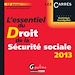 Téléchargez le livre numérique:  L'essentiel du droit de la Sécurité sociale 2013 - 12e édition