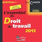 Télécharger cet ebook : L'essentiel du droit du travail 2013 - 13e édition