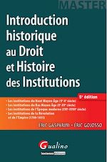 Télécharger cet ebook : Introduction historique au droit et histoire des institutions - 5e édition
