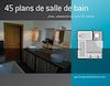 Télécharger l'ebook 45 plans de salle de bain