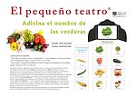 Teatro Kamishibaï - Adivina el nombre de las verduras