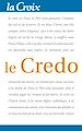 Téléchargez le livre numérique:  Le Credo