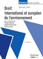Télécharger cet ebook : Droit international et européen de l'environnement