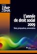 Téléchargez le livre numérique:  L'année de droit social 2009