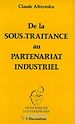 Téléchargez le livre numérique:  De la sous-traitance au partenariat industriel