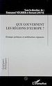 Téléchargez le livre numérique:  Que gouvernent les régions d'Europe ?