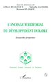 Téléchargez le livre numérique:  L'ANCRAGE TERRITORIAL DU DÉVELOPPEMENT DURABLE