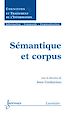 Téléchargez le livre numérique:  Sémantique et corpus