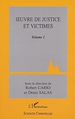 Téléchargez le livre numérique:  ?UVRE DE JUSTICE ET VICTIMES
