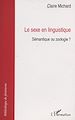 Téléchargez le livre numérique:  SEXE EN LINGUISTIQUE