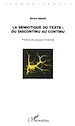 Téléchargez le livre numérique:  La sémiotique du texte