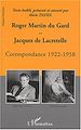 Téléchargez le livre numérique:  Roger Martin du Gard et Jacques de Lacretelle