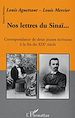 Téléchargez le livre numérique:  Nos lettres du Sinaï