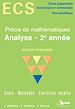 Téléchargez le livre numérique:  Analyse 2e année - option scientifique