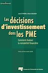 Télécharger le livre :  Les décisions d'investissement dans les PME