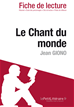 Téléchargez le livre numérique:  Le Chant du monde de Jean Giono - Fiche de lecture
